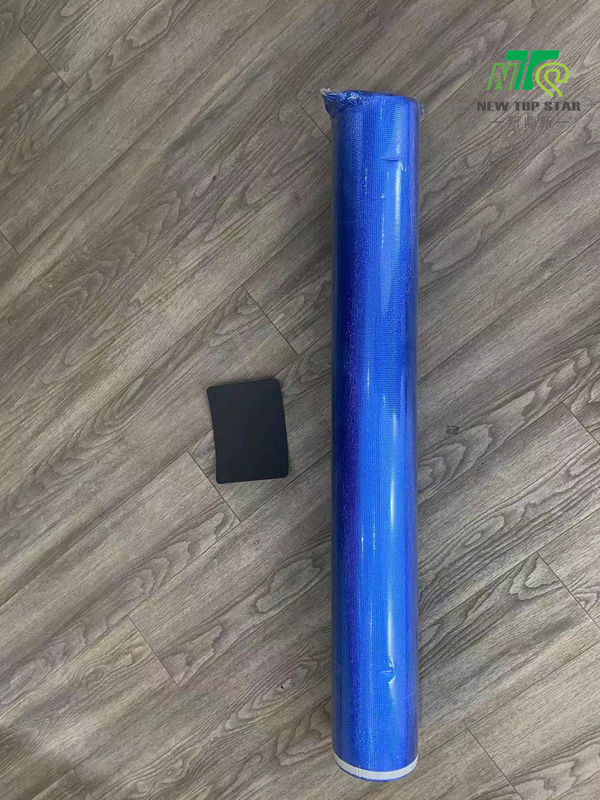 3 In 1 Acoustic Floor Underlayment Blue Aluminium Film Noise Reducing Underlay